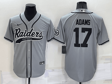 Davante Adams Las Vegas Raiders grey jersey