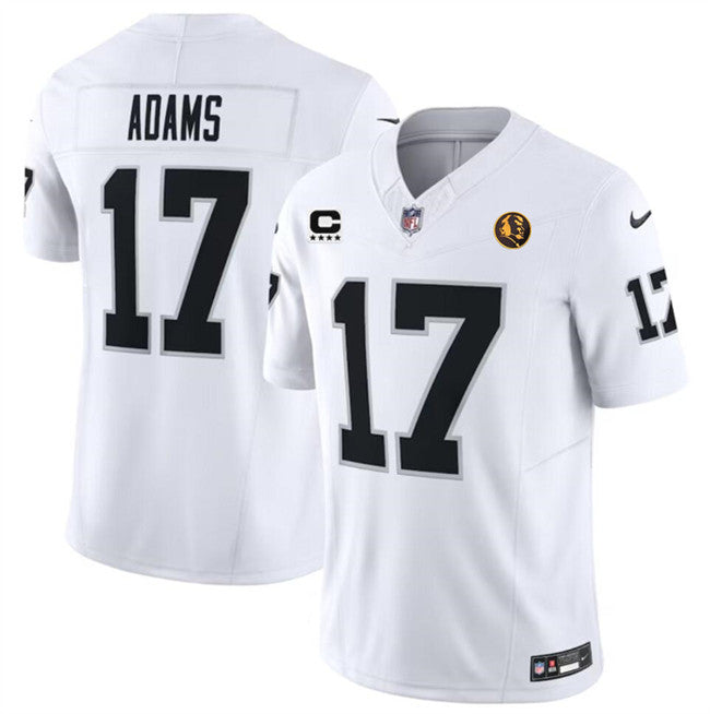 Davante Adams Las Vegas Raiders white Vapor jersey