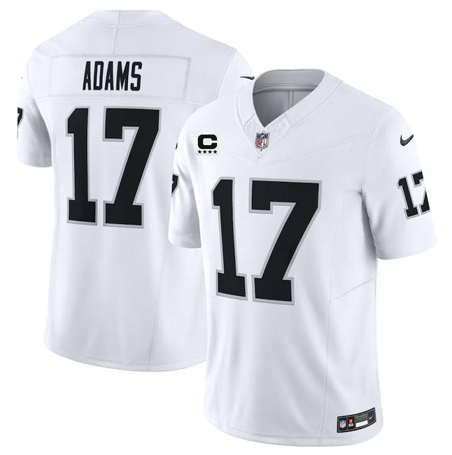 Davante Adams Las Vegas Raiders white Vapor jersey