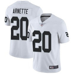 Damon Arnette Las Vegas Raiders white Vapor jersey