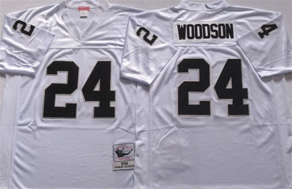 Charles Woodson Las Vegas Raiders white Limited jersey