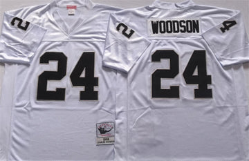 Charles Woodson Las Vegas Raiders white Limited jersey