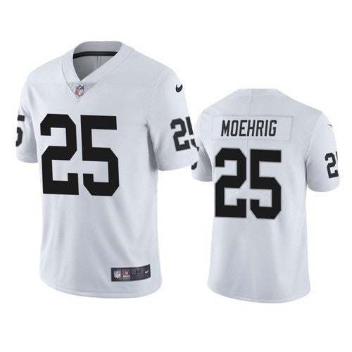 Trevon Moehrig Las Vegas Raiders white Vapor jersey