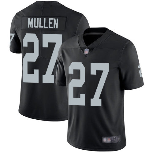 Trayvon Mullen Las Vegas Raiders black Vapor jersey