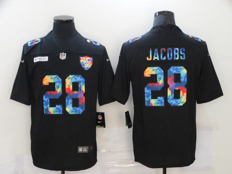 Josh Jacobs Las Vegas Raiders black Limited jersey