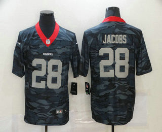 Josh Jacobs Las Vegas Raiders camo Limited jersey