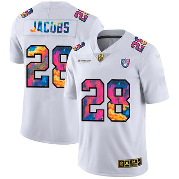 Josh Jacobs Las Vegas Raiders white Limited jersey