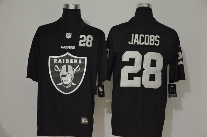 Josh Jacobs Las Vegas Raiders black Vapor jersey