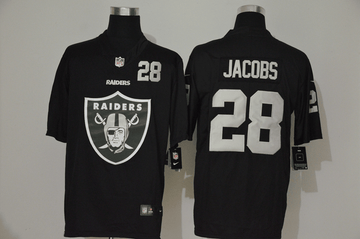 Josh Jacobs Las Vegas Raiders black Vapor jersey