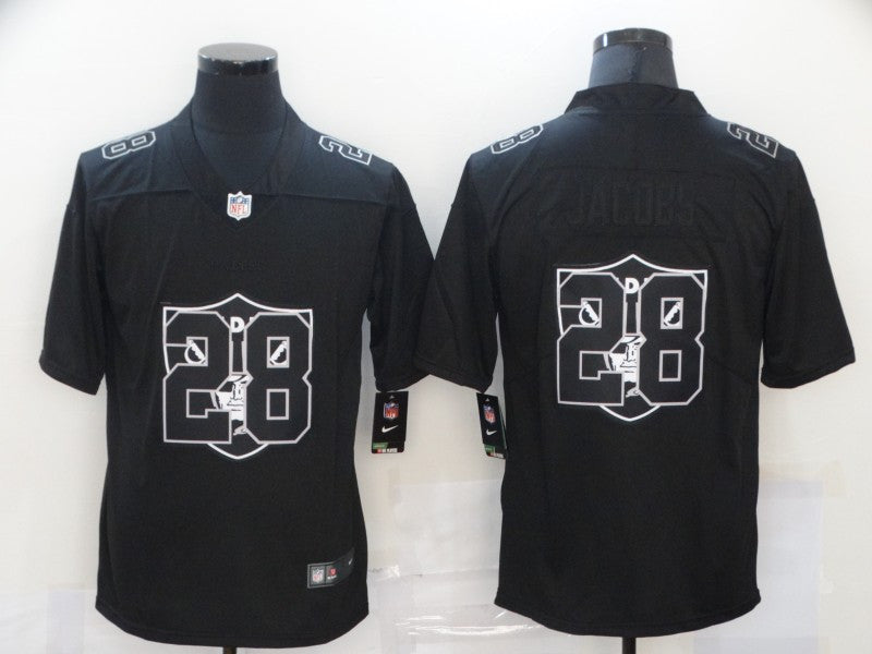 Josh Jacobs Las Vegas Raiders black Vapor jersey