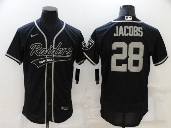 Josh Jacobs Las Vegas Raiders black jersey