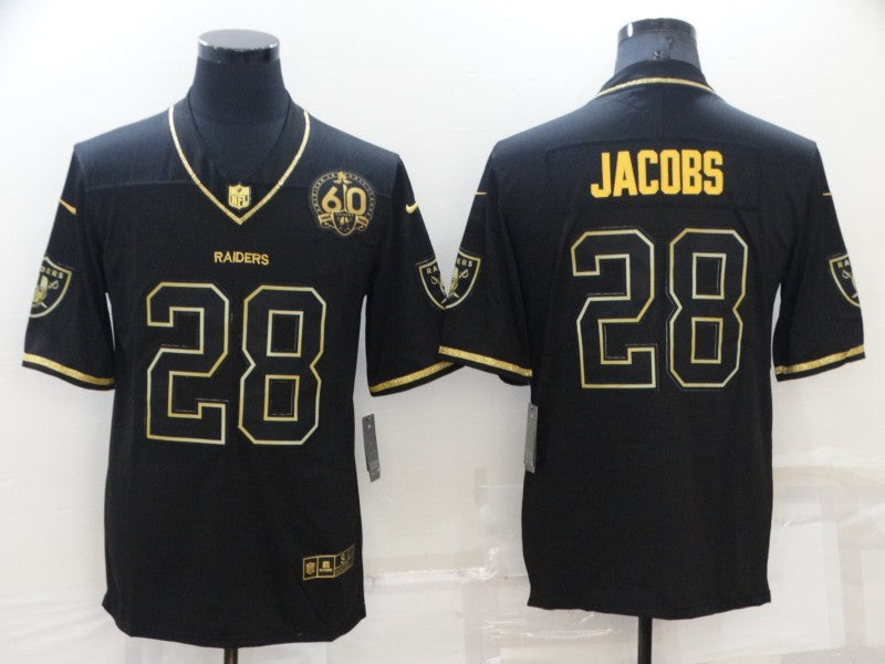 Josh Jacobs Las Vegas Raiders black Limited jersey