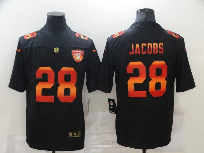 Josh Jacobs Las Vegas Raiders black Vapor jersey