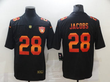 Josh Jacobs Las Vegas Raiders black Vapor jersey