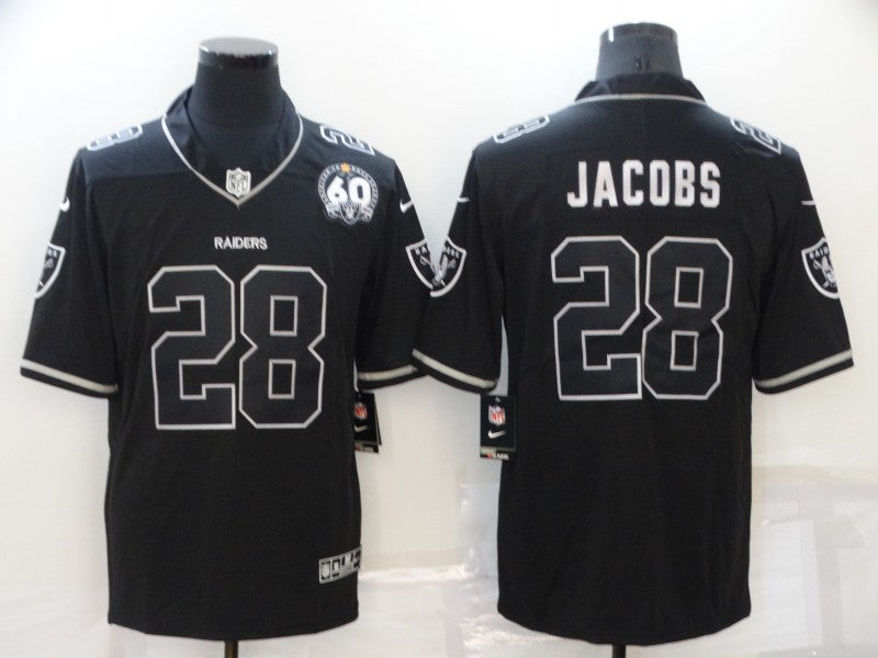Josh Jacobs Las Vegas Raiders black Vapor jersey