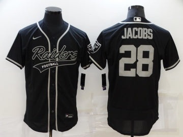 Josh Jacobs Las Vegas Raiders black jersey