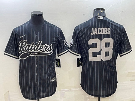 Josh Jacobs Las Vegas Raiders black jersey