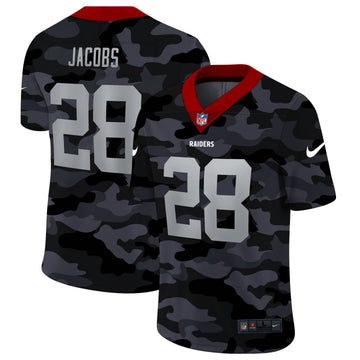 Josh Jacobs Las Vegas Raiders camo Limited jersey