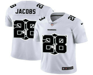 Josh Jacobs Las Vegas Raiders white Vapor jersey