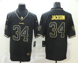 Bo Jackson Las Vegas Raiders black jersey