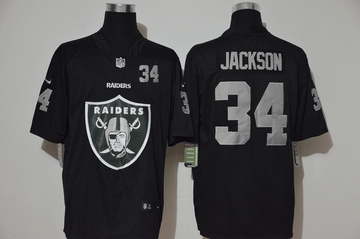 Bo Jackson Las Vegas Raiders black Vapor jersey
