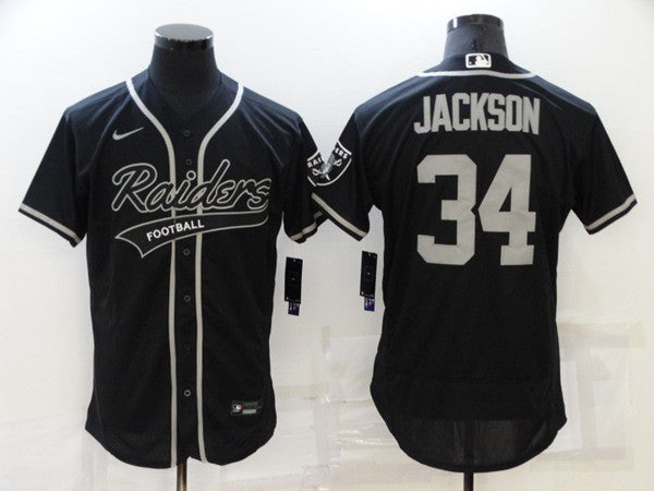Bo Jackson Las Vegas Raiders black jersey