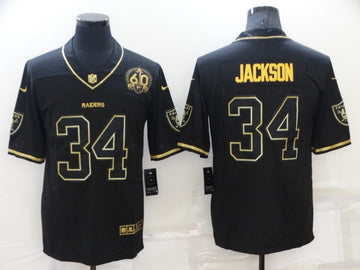 Bo Jackson Las Vegas Raiders black Limited jersey