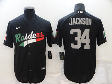 Bo Jackson Las Vegas Raiders black jersey