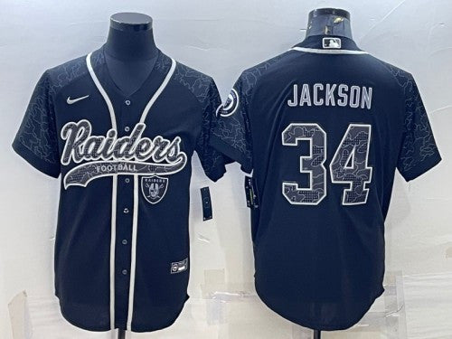 Bo Jackson Las Vegas Raiders black jersey