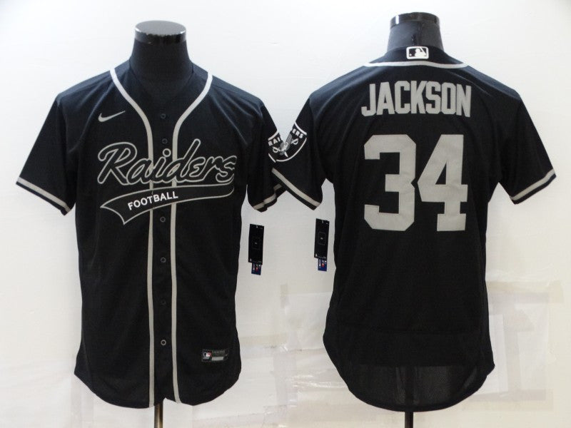 Bo Jackson Las Vegas Raiders black jersey