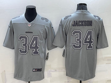 Bo Jackson Las Vegas Raiders gray Fashion jersey