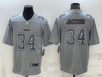 Bo Jackson Las Vegas Raiders grey Vapor jersey