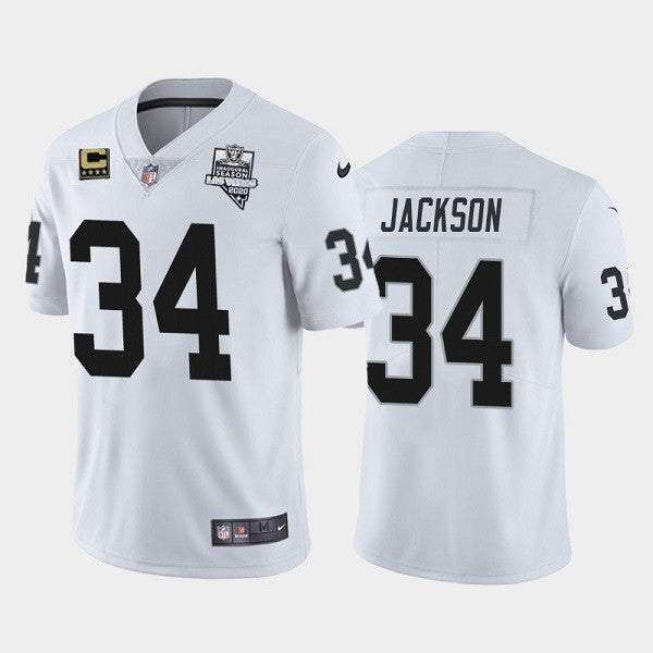 Bo Jackson Las Vegas Raiders white Vapor jersey