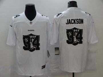 Bo Jackson Las Vegas Raiders white Vapor jersey