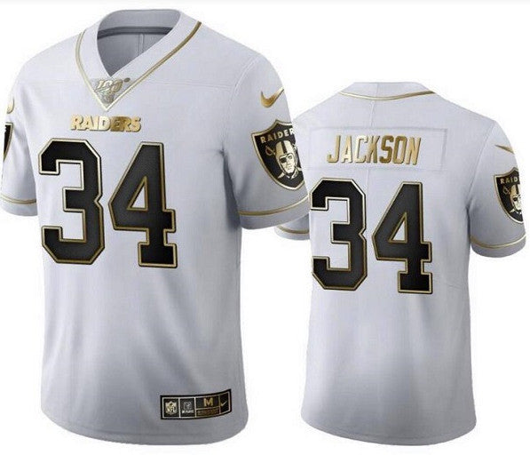 Bo Jackson Las Vegas Raiders white Limited jersey