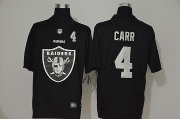 Derek Carr Las Vegas Raiders black Vapor jersey