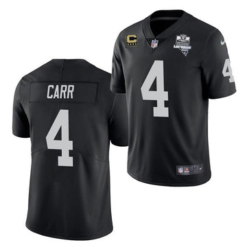 Derek Carr Las Vegas Raiders black Vapor jersey