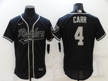 Derek Carr Las Vegas Raiders black jersey