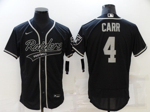 Derek Carr Las Vegas Raiders black jersey