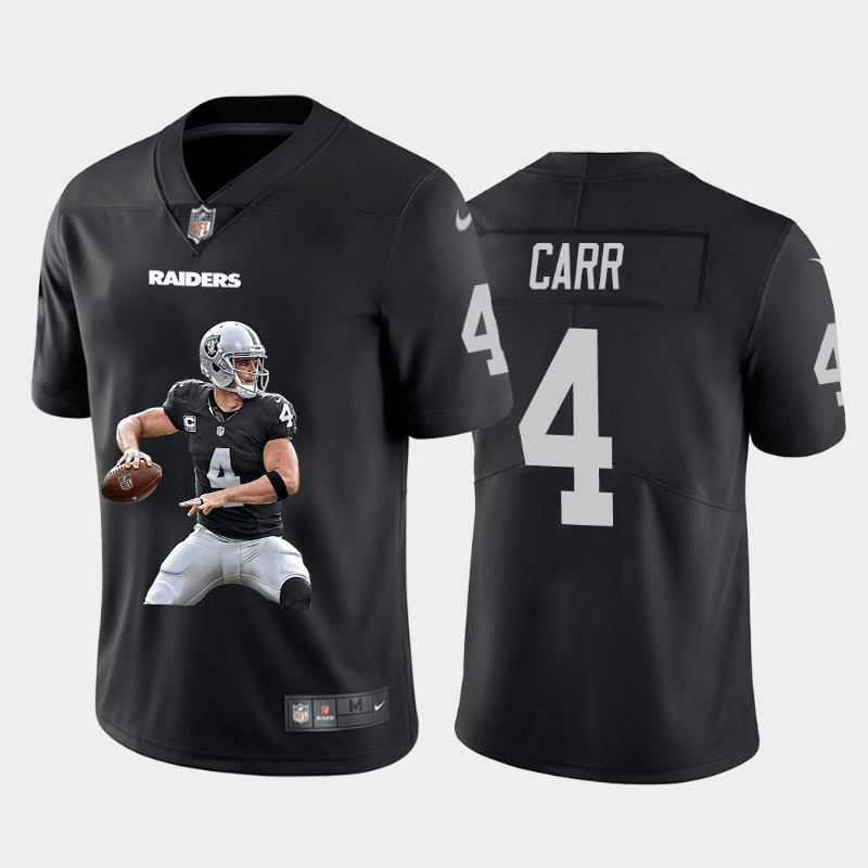 Derek Carr Las Vegas Raiders black Vapor jersey