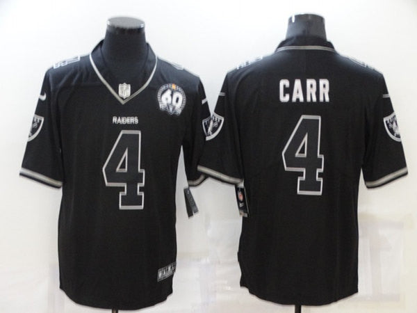 Derek Carr Las Vegas Raiders black Vapor jersey