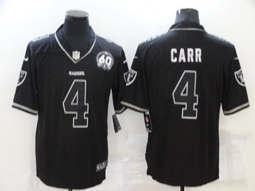 Derek Carr Las Vegas Raiders black Vapor jersey