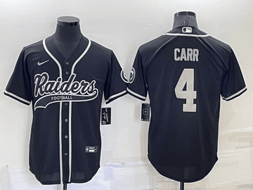 Derek Carr Las Vegas Raiders black jersey