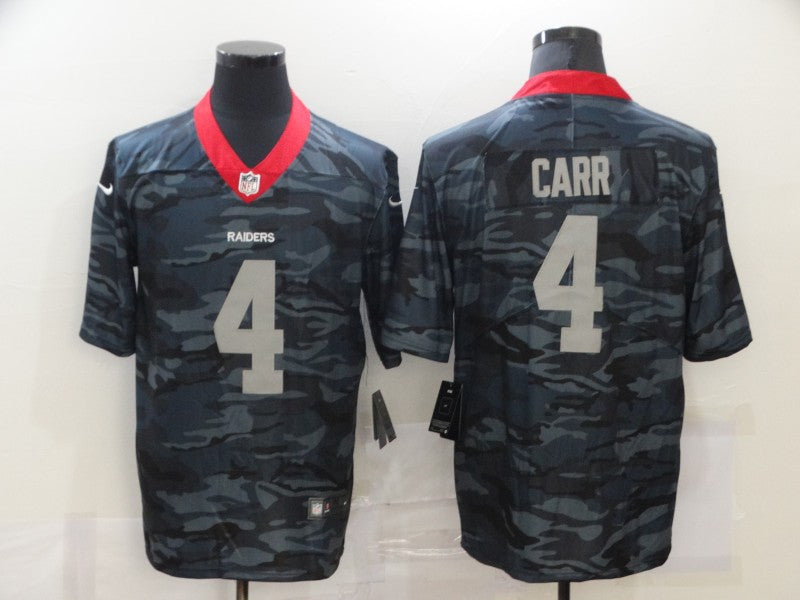 Derek Carr Las Vegas Raiders camo Limited jersey
