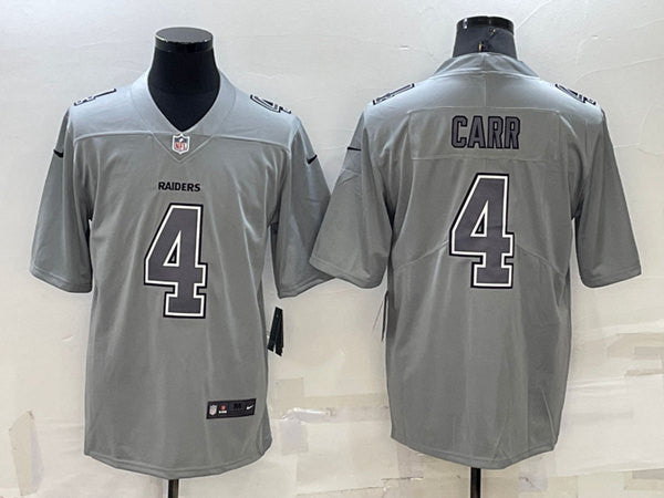 Derek Carr Las Vegas Raiders gray Fashion jersey