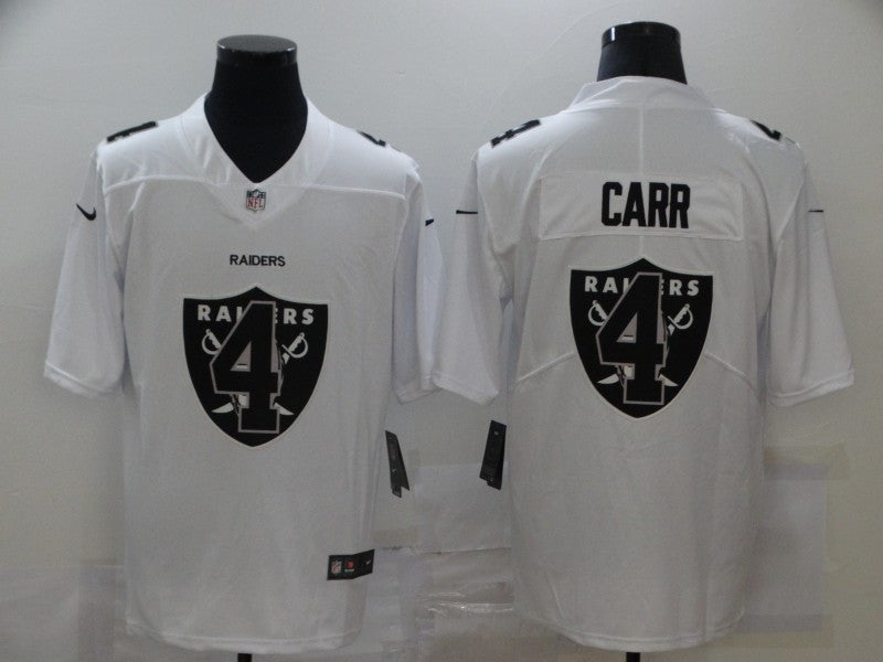 Derek Carr Las Vegas Raiders white Vapor jersey
