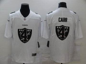 Derek Carr Las Vegas Raiders white Vapor jersey