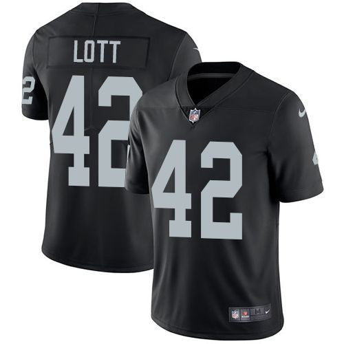 Ronnie Lott Las Vegas Raiders black Vapor jersey