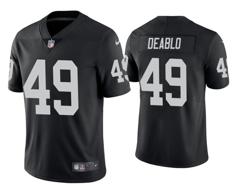 Divine Deablo Draft Las Vegas Raiders black Vapor jersey