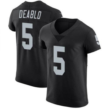 Divine Deablo Las Vegas Raiders black Vapor jersey